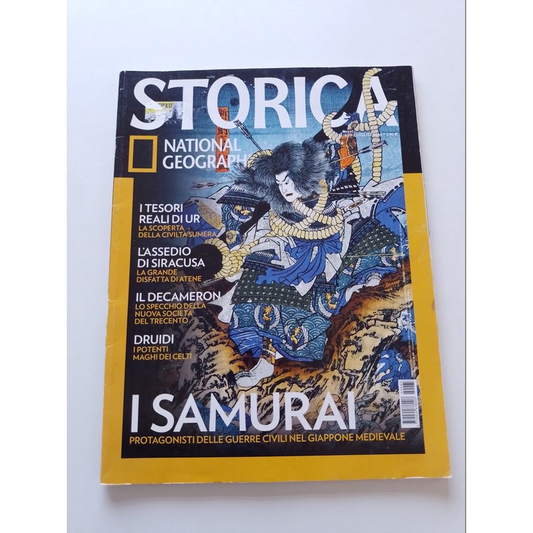 Revista National Geographic Storica I Samurai Y742 | Shopee Brasil