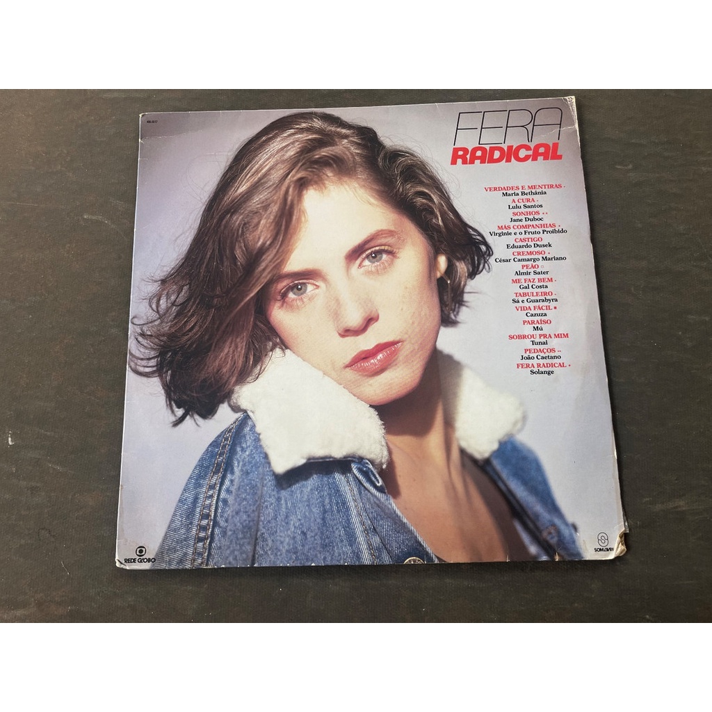 LP FERA RADICAL NACIONAL TRILHA SONORA NOVELA 1988