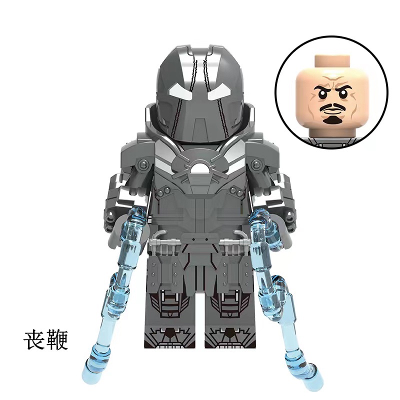 Montagem Educacional Brinquedos Vingadores de Brinquedos Homem de Ferro Lego Marvel Whip Minifigure Blocos de Construção Superhero Crianças