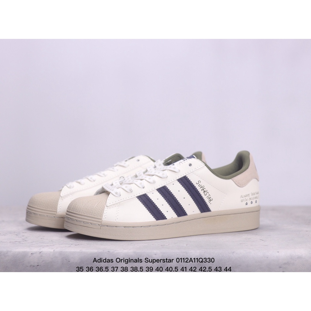 Adidas Originals Superstar " Trevo ☘️ Cabeça De Concha Todos Os Pares De Tênis Casuais