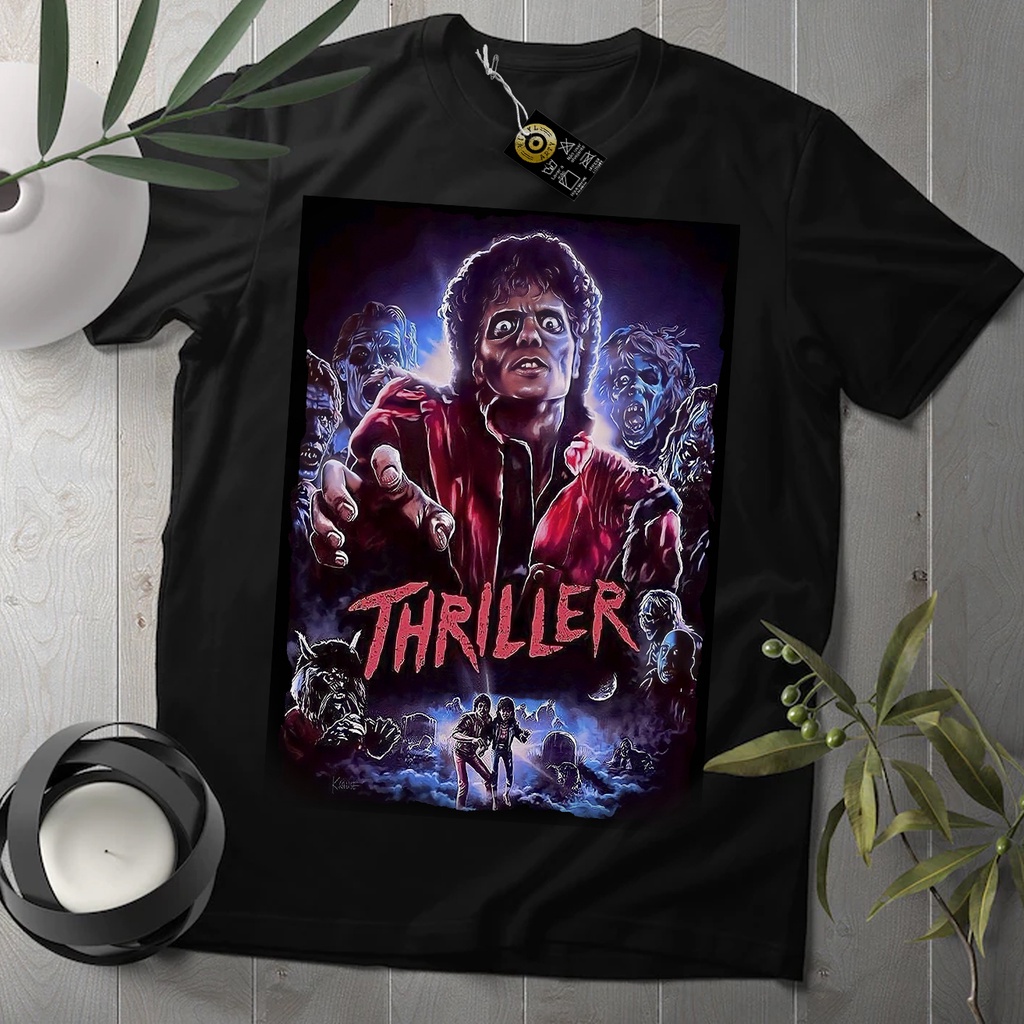 Camiseta Michael Jackson Thriller camisa MJ blusa king Off Pop - Main Image