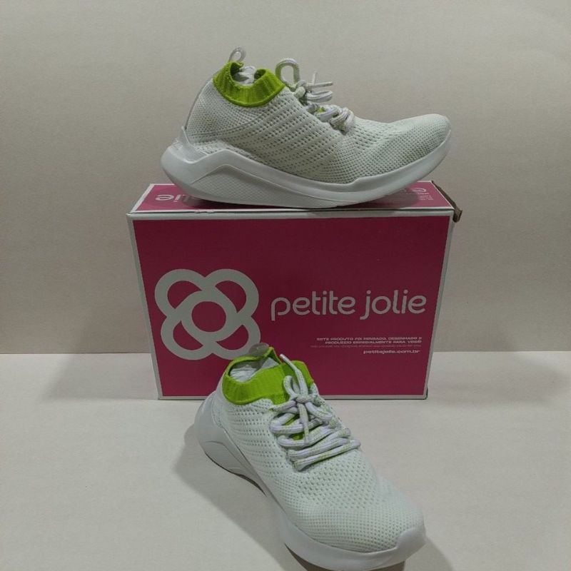 Sapato branco best sale petite jolie