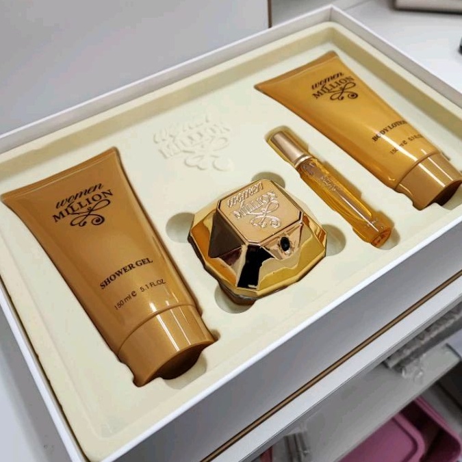 Kit perfume feminino Lady 4 itens