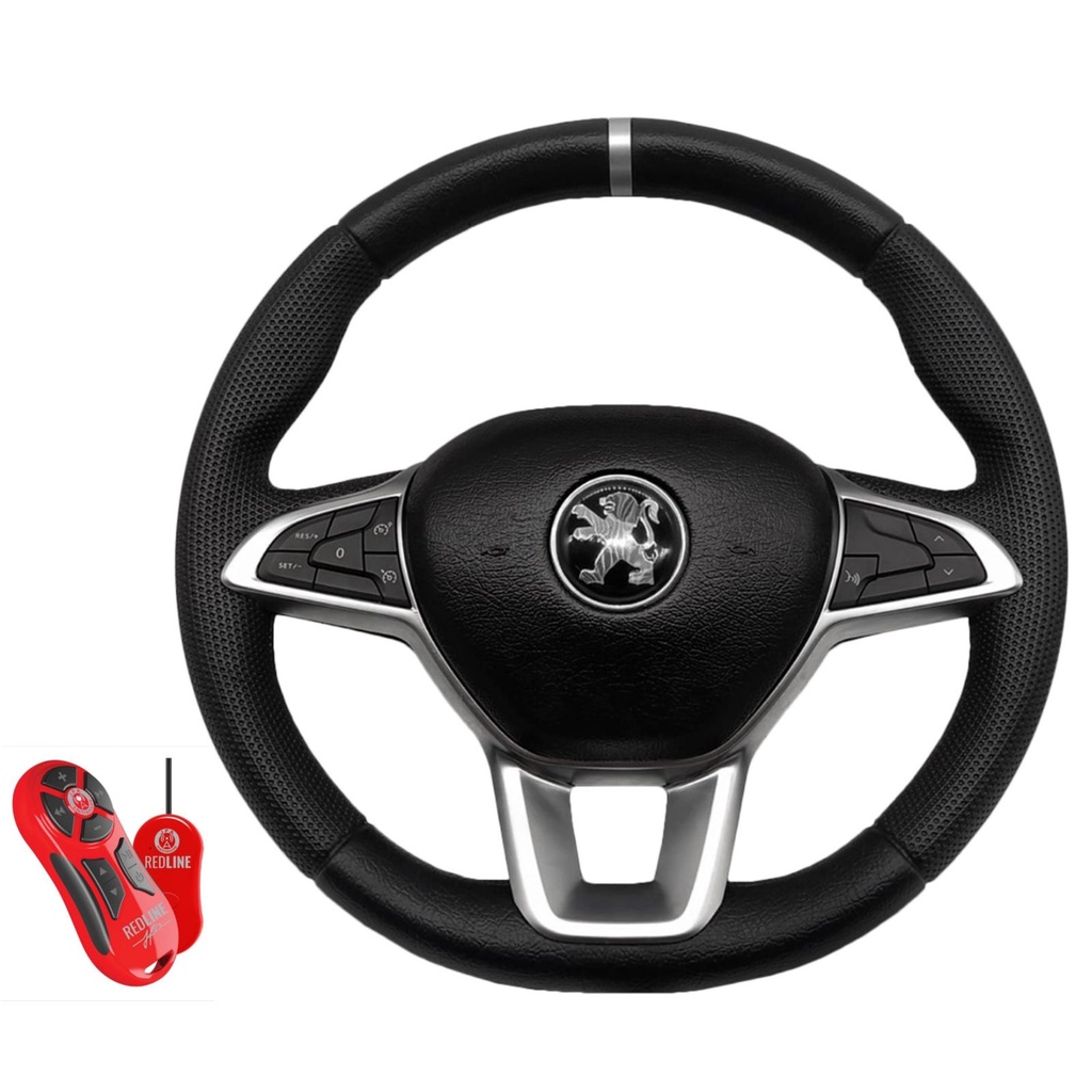 VOLANTE ESPORTIVO RS PEUGEOT COM CENTRAL REDLINE