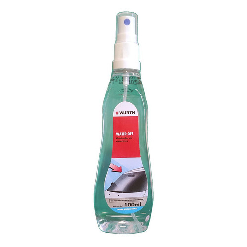 Water Off - Cristalizador De Para Brisa E Vidros Wurth 100ml