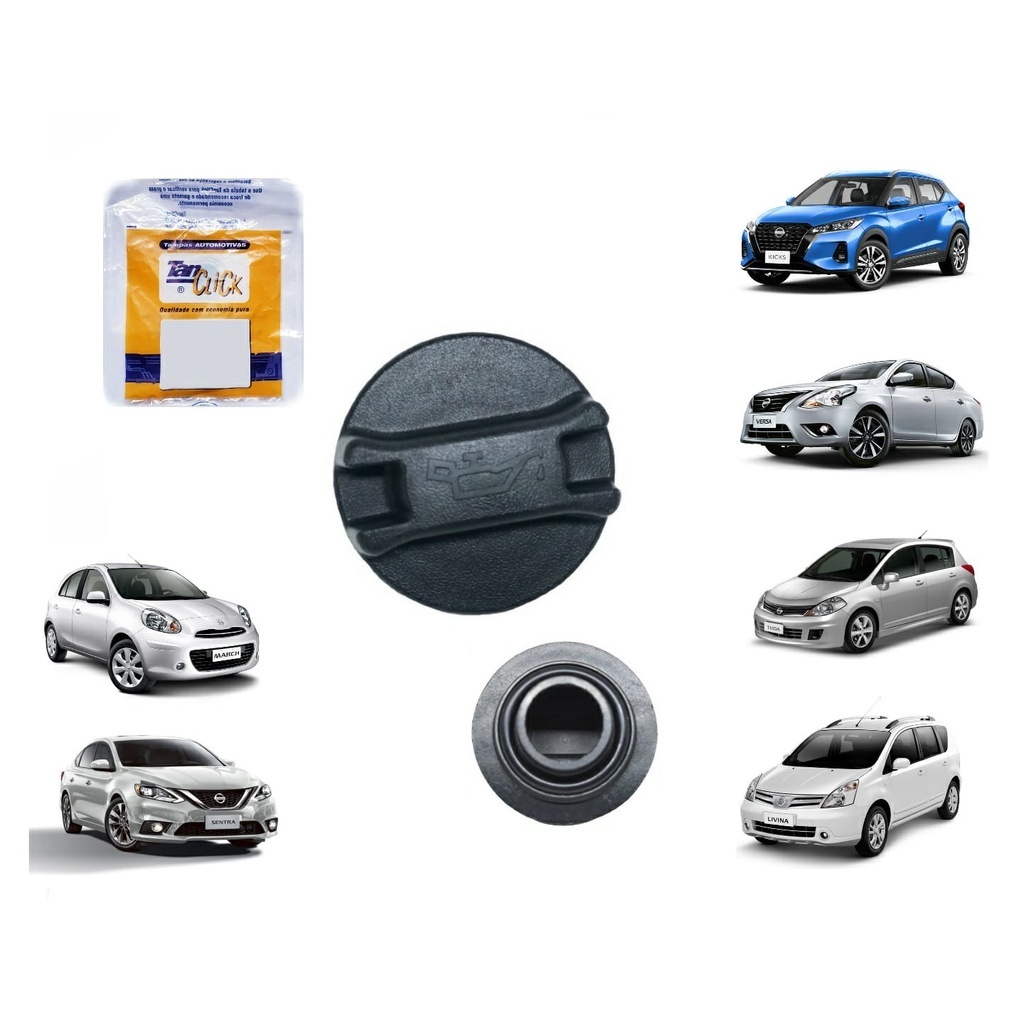Tampa Óleo Motor Kicks March Sentra Tiida Versa Grand Livina