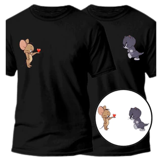 Camiseta Casal Tom e Jerry -100% Algodão - 342