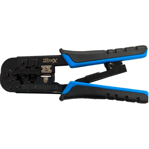 Alicate De Crimpar Rj-45 Rj-12 Rj-11 Ht568r Catraca 2flex | Shopee Brasil