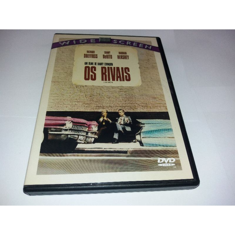 Dvd - Os Rivais - 1987 - Richard Dreyfuss - Danny DeVito - Encarte ...