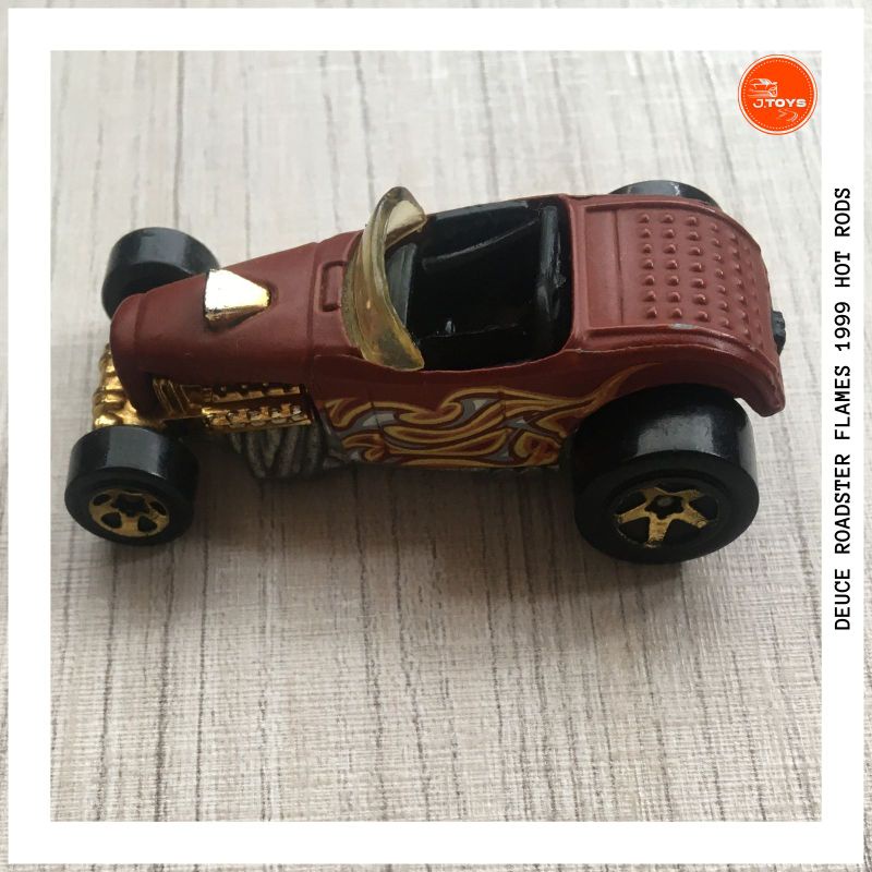 Hot Wheels Deuce Roadster Flames 1999 Hot Rod - 1:64 Loose Rara