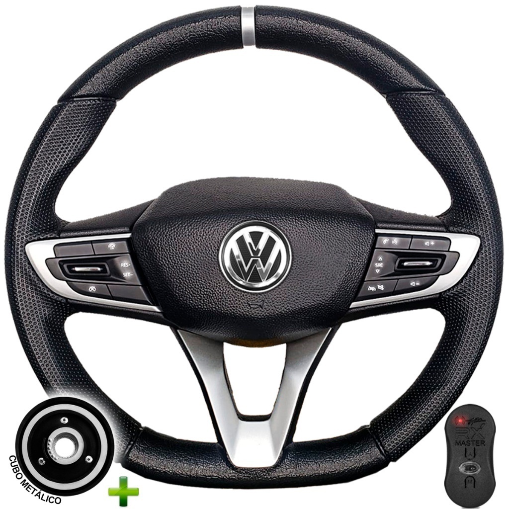 Volante Polo Com Comandos Original G7 Tsi Mk7 Gti Volkswagen