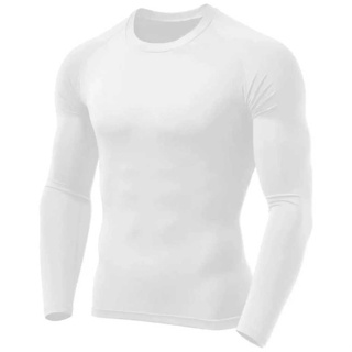 Kit 3 Camisetas Térmicas Proteção Solar Uv 50+ Manga Longa Dry Fit