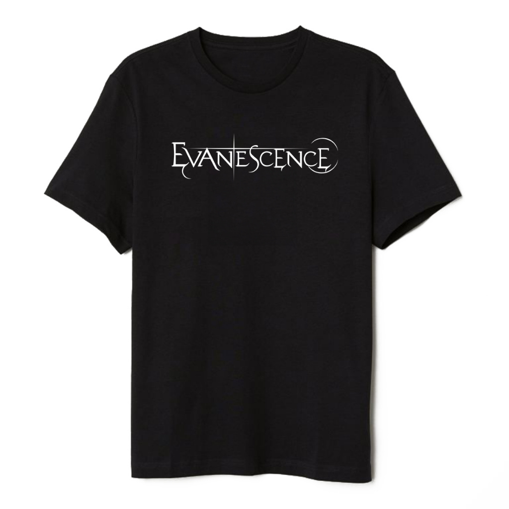 Camiseta Evanescence Preta Básica Algodão Lançamento