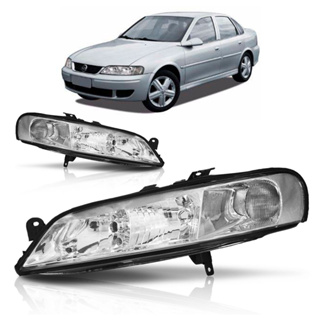 Farol Dianteiro Vectra Millenium 2000 2001 2002 2003 2004 2005 Máscara Cromada