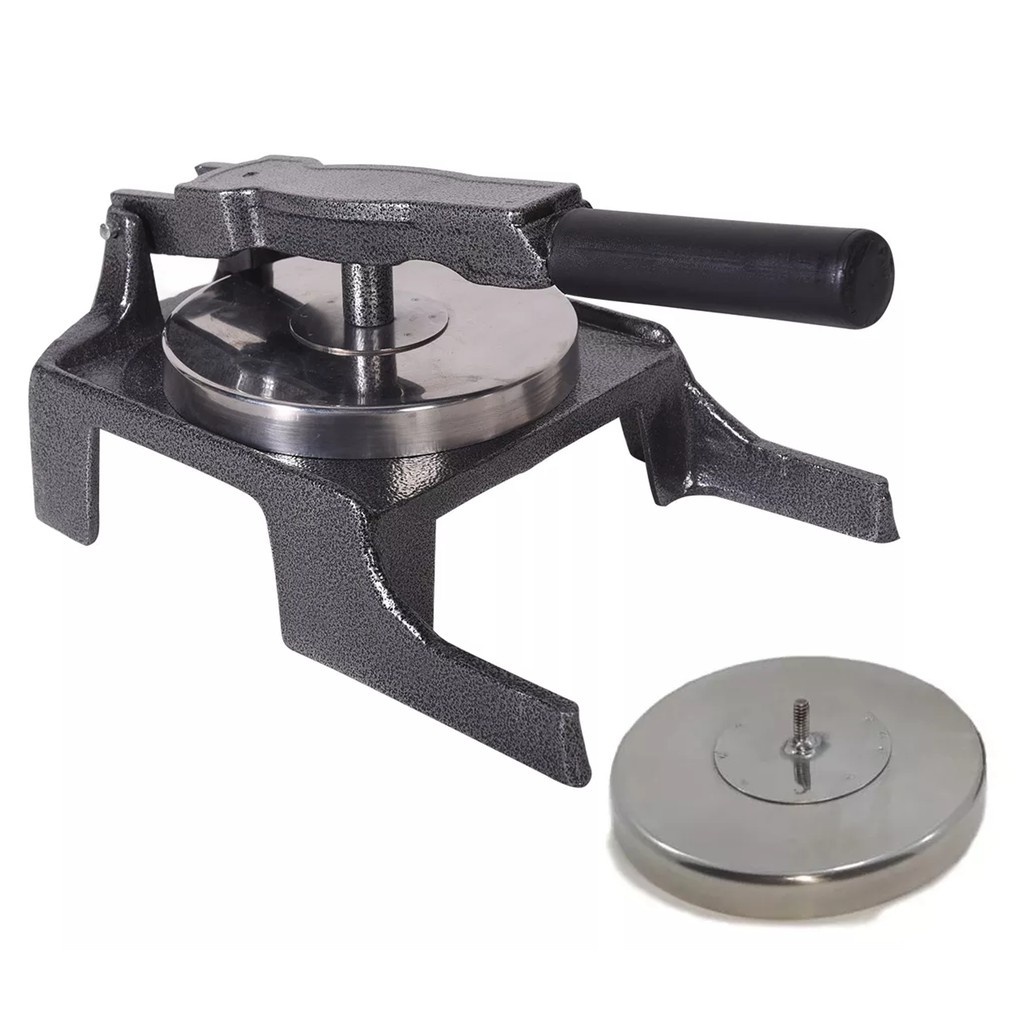 Modelador De Hamburguer Hamburgueira Manual 2 Discos Inox Profissional