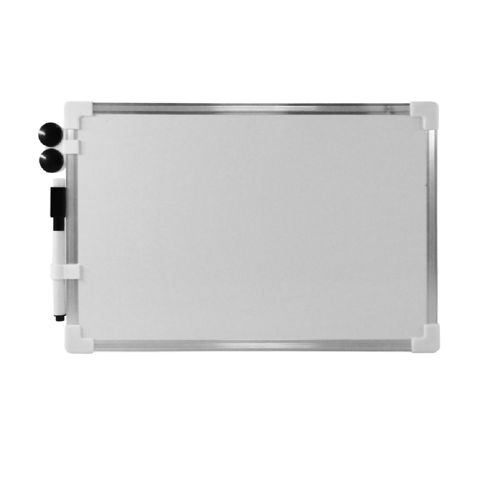 Lousa Magnética Quadro Branco 20 x 30cm com Caneta Ímã
