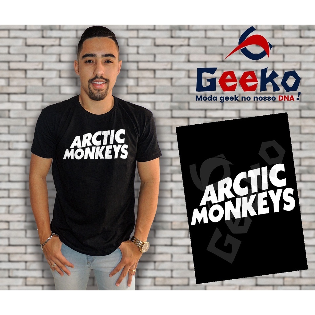 Camiseta Arctic Monkeys - Indie - Alternativo - Rock - Geeko Oficial ...