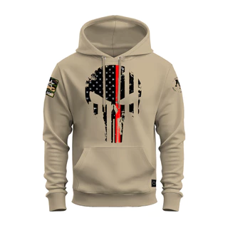 Moletom Premium Estampado Algodão Bolso e Capuz Caveira Black