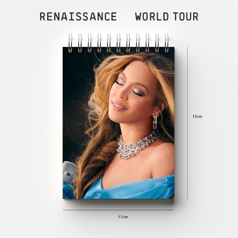 Caderno Beyoncé - Renaissance Tour - Bloco de notas A6 | Shopee Brasil