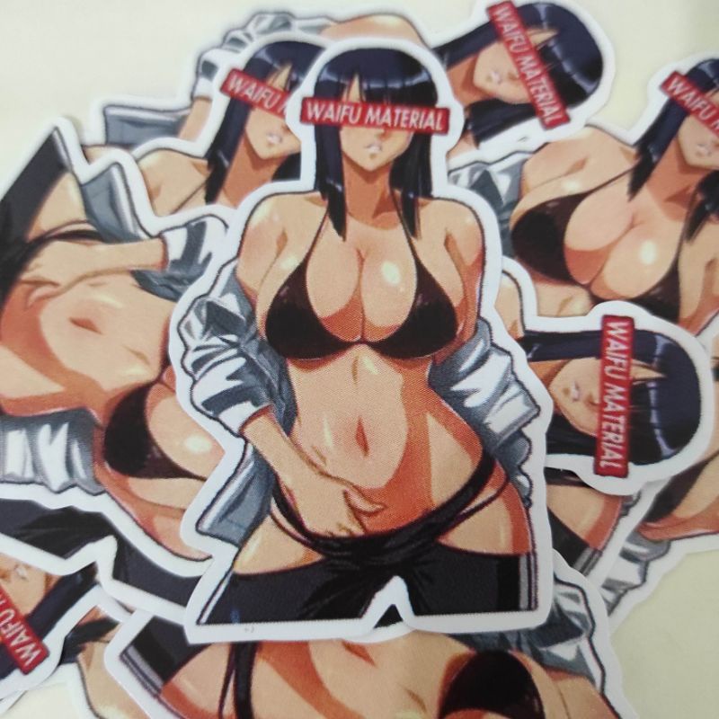 WAIFU - ONE PIECE - NICO ROBIN - STICKERS ADESIVO & IMÃS 🧲