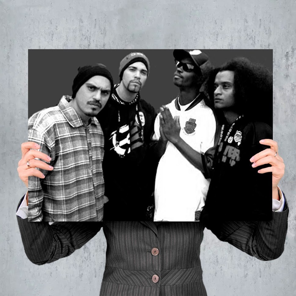 Pôster GRANDE A3 Facção Central Rap Nacional 02