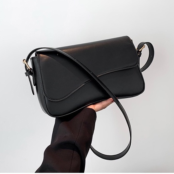 Shoulder Bolsa , De Couro De Cor Sólida Simples Para Mulheres(3002)