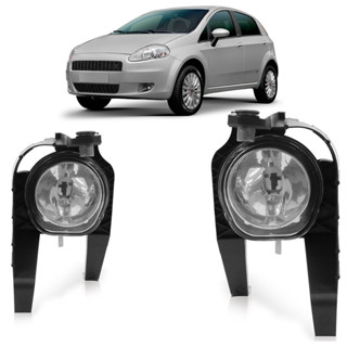 Farol Auxiliar Punto 2007 2008 2009 2010 2011 2012 Lente Lisa Vidro
