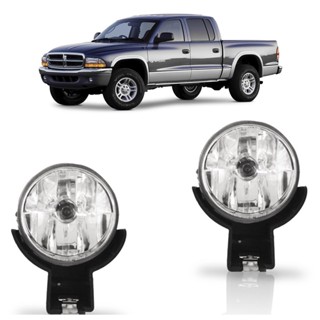 Farol Milha Auxiliar Dianteiro Dodge Dakota 1997 1998 1999 Lente Lisa Acrilico