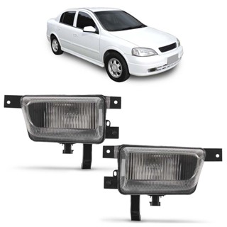 Farol Milha Auxiliar Astra Hatch 1998 1999 2000 2001 2002 Lente Estriada Vidro