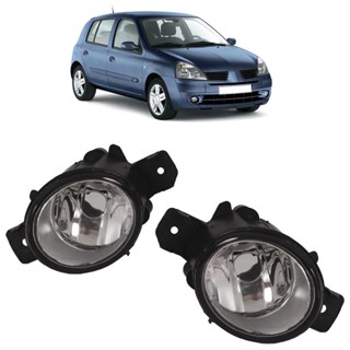 Farol Milha Auxiliar Clio Hatch Sedan 2003 2004 2005 2006 2007 2008 2009 2010 2011 2012 Laguna 2001 2002 2003 2004 Lente Lisa Vidro
