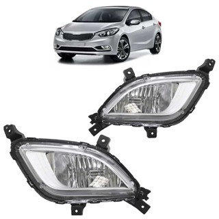Farol de Milha Auxiliar Cerato 2017 2018 2019 Lente Lisa