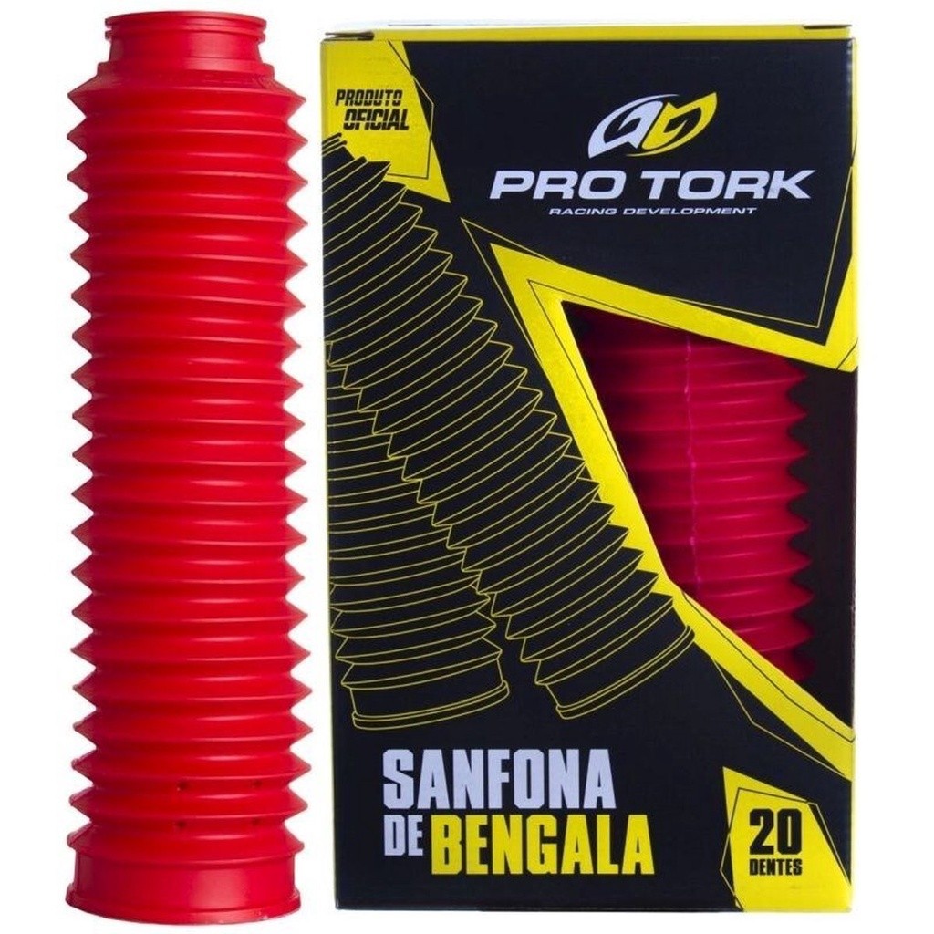 Sanfona de Bengala Pro Tork 20 Dentes Dt 180 Xlr 125 Xtz 125 Nxr
