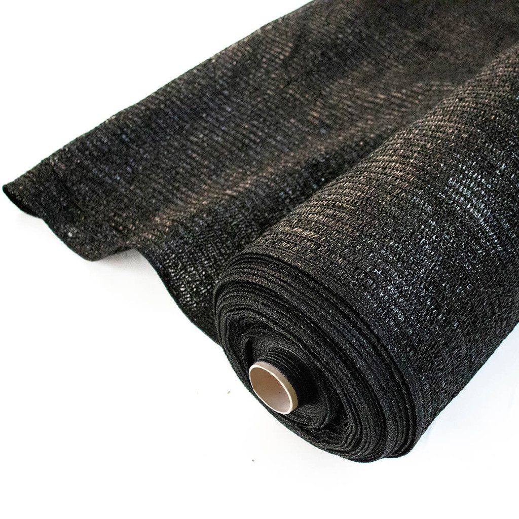 Tela Sombrite Raschel 70% 3m Por 5m Preta Proteção e Sombreamento de Estufa Horta Flores Anti UV