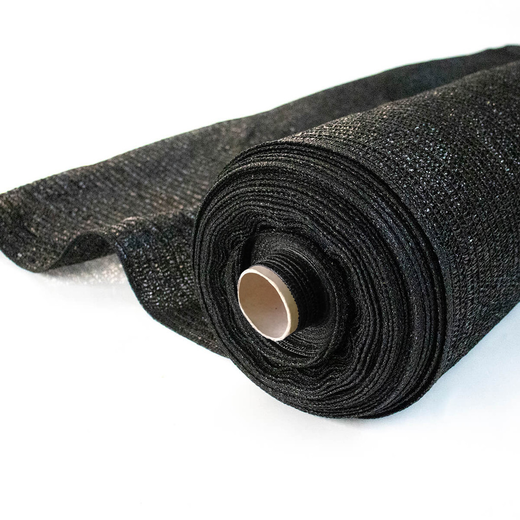 Tela Sombrite Raschel 70% 6m Por 8m Preta Proteção e Sombreamento de Estufa Horta Flores Anti UV