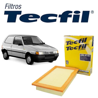 Filtro de ar do Motor FIAT FIORINO UNO FIRE 1991 a 2005 2006 2007 2008 2009 2010 2011 2012 2013 2014 2015 – TECFIL ARL4147