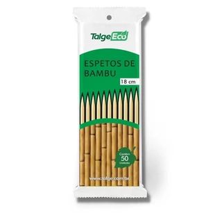 kit 5.000 Espeto Vareta De Espetinho Churrasco Bambu 18 Cm