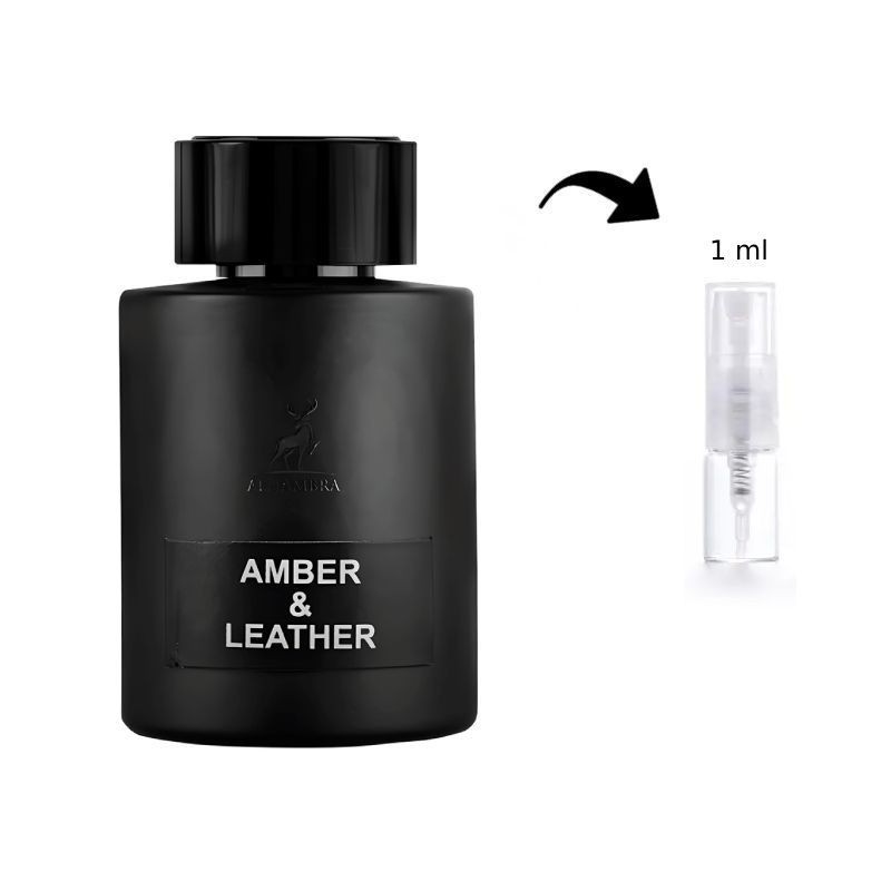 Maison Alhambra Amber e Leather EDP