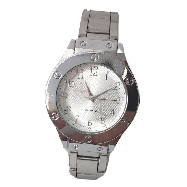 Relógio Feminino Rik9 Star Pulseira Aço (rel-16)