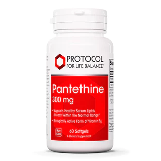 Pantetina 300mg Protocol 60 Softgels Produto Importado