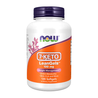 7-Keto LeanGels100mg Now Foods 120 Softgels Importado