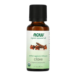 Óleo de Cravo Now Foods 30 ml Orgânico Importado