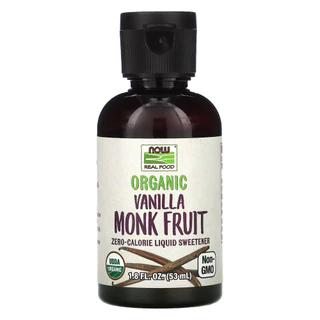 Monk Fruit Baunilha Now Foods Fruta Monge 53ml Importado