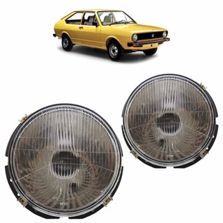 Farol Dianteiro Passat 1974 1975 1976 1977 1978 Máscara Cromada