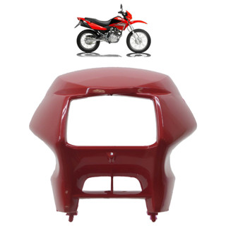 Carenagem Farol NXR 125 Bros 2003 2004 2005 Vermelho