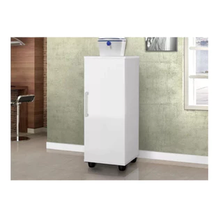 Armário Suporte Para Bebedouro Bali 1 Porta - Branco