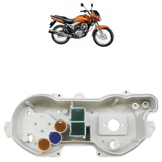 Carcaça Interna do Painel Inferior CG 150 Titan 2009 2010 2011 2012 2013 Branco