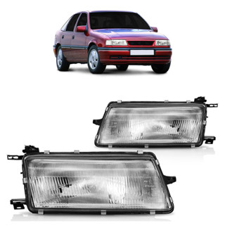Farol Dianteiro Vectra 1993 1994 1995 1996 Lente Estriada