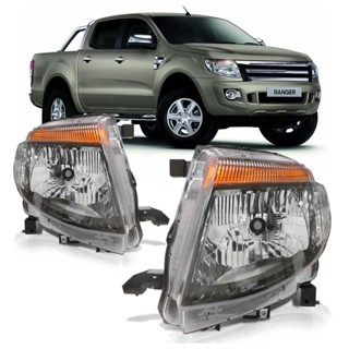 Farol Dianteiro Ranger 2013 2014 2015 2016 Máscara Negra