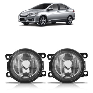 Farol Milha Auxiliar City 2015 2016 2017 2018 2019 Lente Lisa Vidro Foco Manual