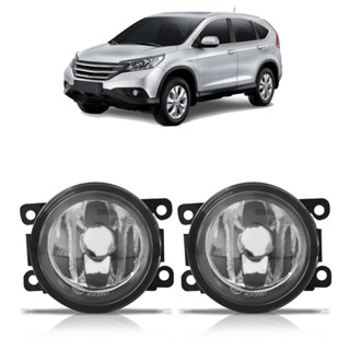 Farol Milha Auxiliar Crv 2012 2013 2014 2015 Lente Lisa Vidro Foco Manual